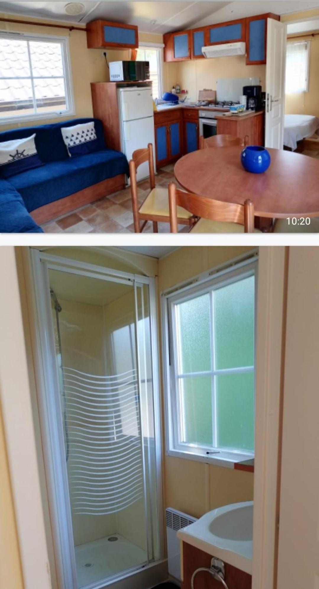 Mobile-Home Avec Terrasse โทนง-เลส์-แบงส์ ภายนอก รูปภาพ