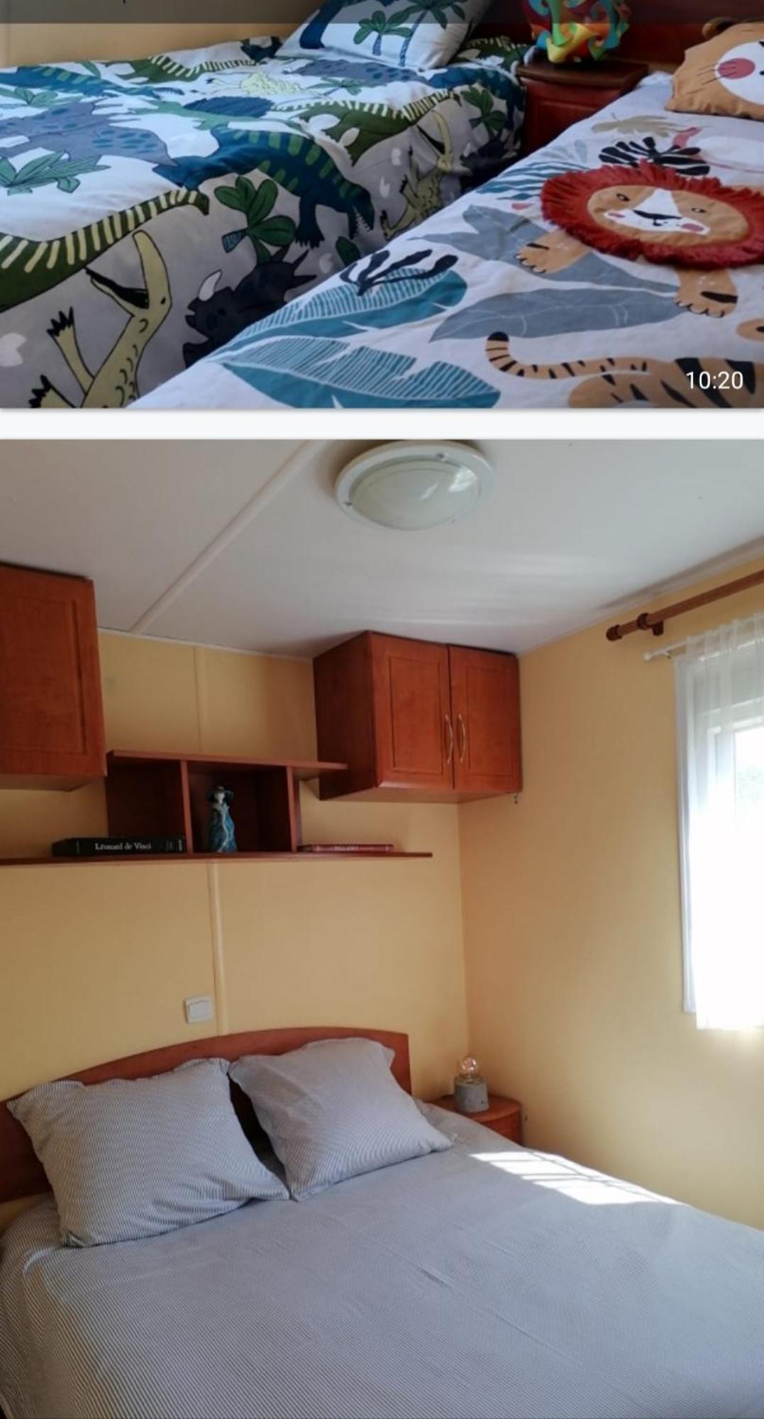 Mobile-Home Avec Terrasse โทนง-เลส์-แบงส์ ภายนอก รูปภาพ